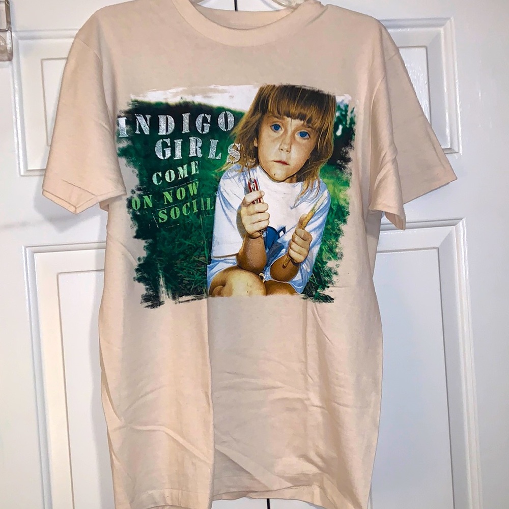 Vintage Indigo Girls T shirt